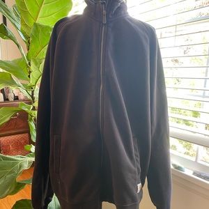 Carhartt XL Tall Zip Up Sweatshirt black